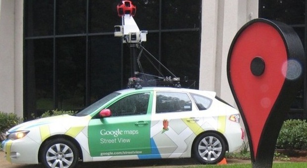 Le auto di Google utilizzate per lo Street View