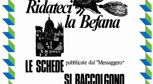 6 gennaio 1985 La Befana torna a essere festa grazie alla campagna del Messaggero