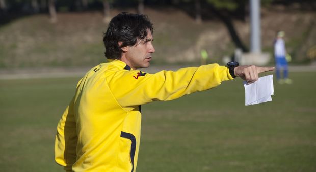 Pietro Zaini, 48 anni, ex fantasista dell'Ascoli e oggi allenatore della Jrvs