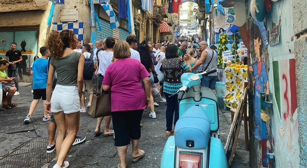 Turisti a Napoli