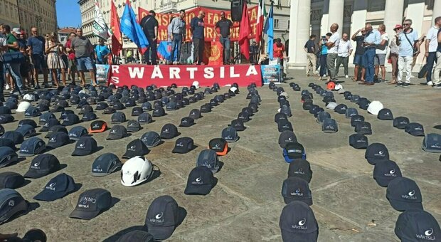 Crisi Wartsila: nuovo corteo contro i 450 licenziamenti annunciati
