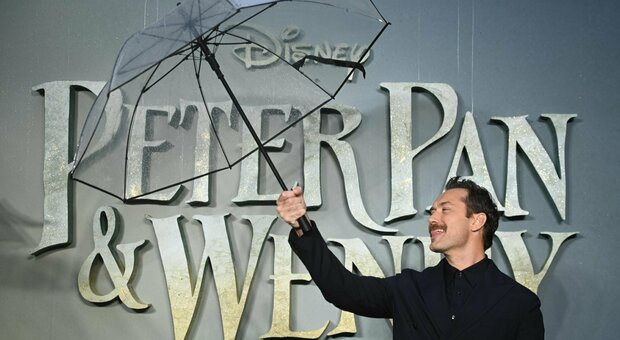 Jude Law alla premiere di Peter Pan & Wendy