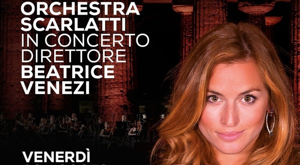 Paestum, Beatrice Venezi dirige la nuova orchestra Scarlatti