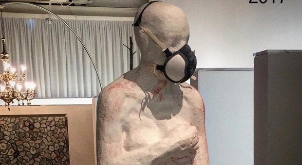 La quarantena americana dello scultore Jago: «Voglio creare una Pietà contemporanea»