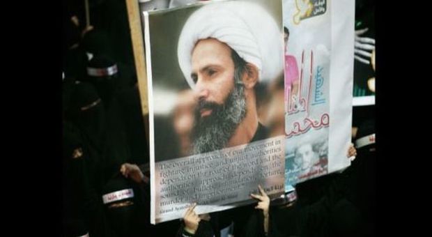 I sostenitori di al-Nimr protestano