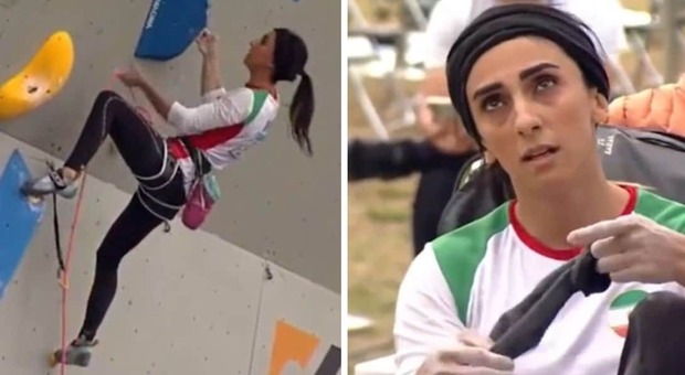 Elnaz Rekabi, l'atleta iraniana in gara senza velo riappare sui social: «L'hijab mi è caduto»