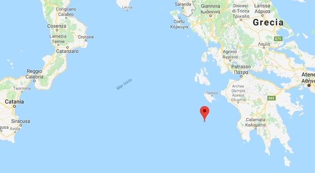 Terremoto di magnitudo 5.2 nel Mar Jonio: trema il Peloponneso