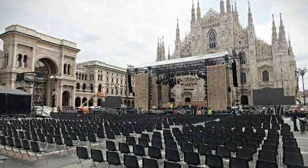 Expo, su il sipario: stasera il concerto ​inaugurale di Bocelli a piazza Duomo