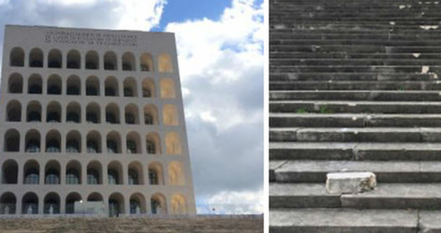 Roma, vandali al Colosseo quadrato: via ai lavori sulla scalinata danneggiata