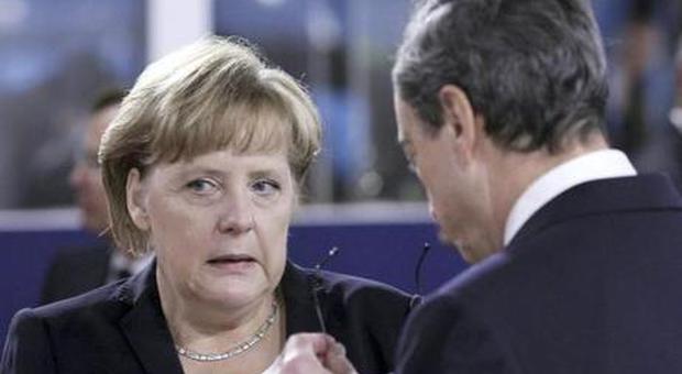 Merkel preme su Draghi Paletti alla "flessibilità"