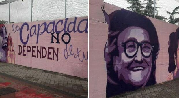 Madrid, vittoria delle donne e delle associazioni: il murales femminista non si tocca