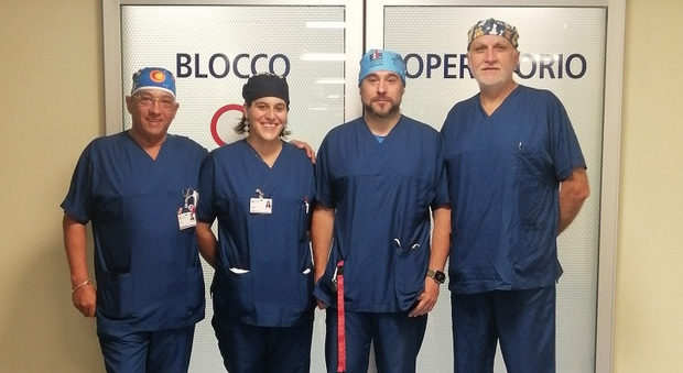 Vittorio Veneto. Asportata in laparoscopia una grossa massa tumorale con una nuova tecnica di anestesia