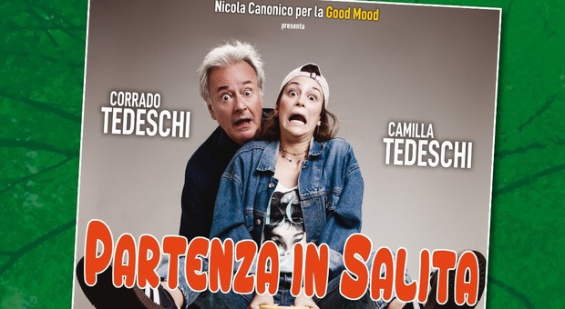 Ronciglione, l’estate al teatro parte con Corrado e Camilla Tedeschi, poi maxischermo per la partita