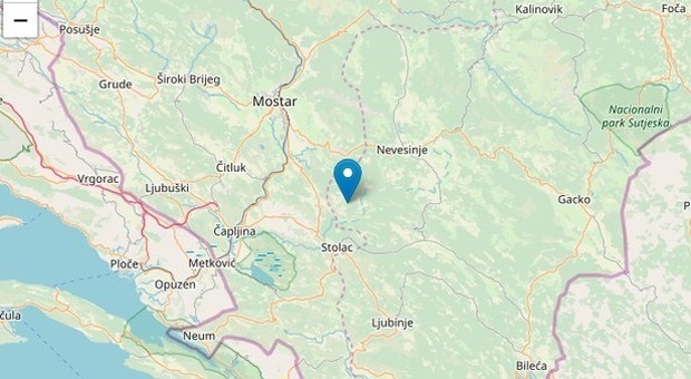 La terra trema ancora: scosse in Bosnia-Erzegovia (magnitudo 5.4) e Grecia (4.6). Ecco dove l'epicentro