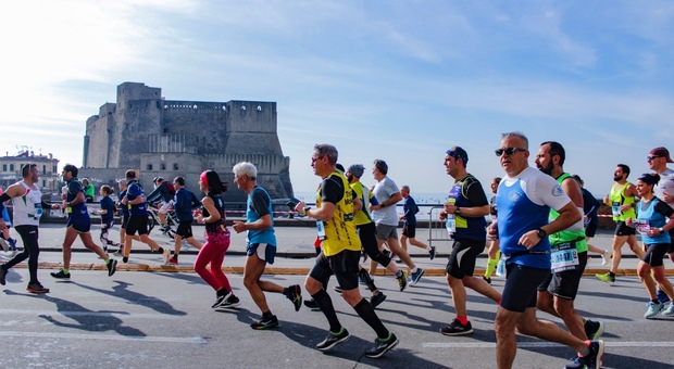 Una Immagine della Napoli City Half Marathon