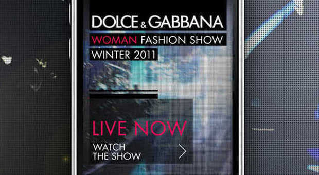 Dolce & Gabbana sono presenti su iTunes con un’applicazione dedicata