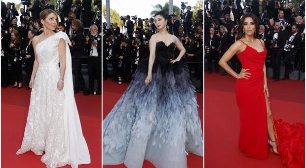 Cannes 2023, pagelle look della serata finale: Geri Halliwell sposa (7), Ikram Abdi effetto ombrellone (3), Jane Fonda maschile (8)
