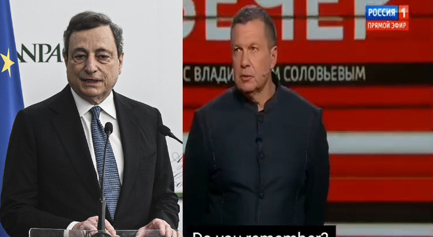 Solovyov alla tv russa "spara a zero" sull'Italia e Draghi: «Non è eletto»