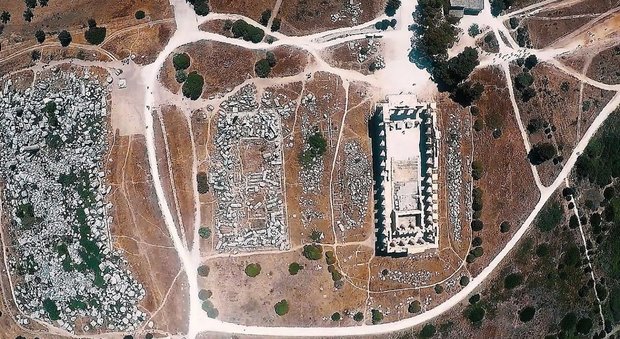 Sicilia, termocamera su drone scopre città sepolta di 2700 anni
