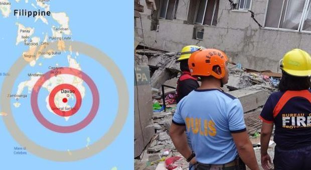 Terremoto, scossa di magnitudo 6.8 nelle Filippine: paura nel paradiso dei turisti