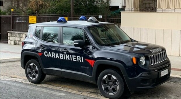 la caserma dei carabinieri di Itri