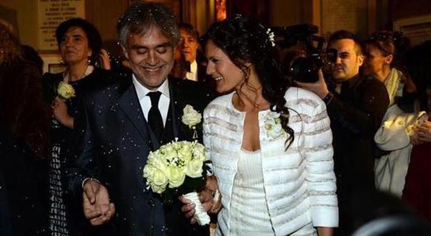 Andrea Bocelli e l'anconetana Veronica Berti sposi