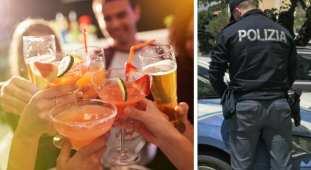 Ordina drink per 825 euro, ma si rifiuta di pagare il conto: «Sono un poliziotto». Ma la verità era un'altra