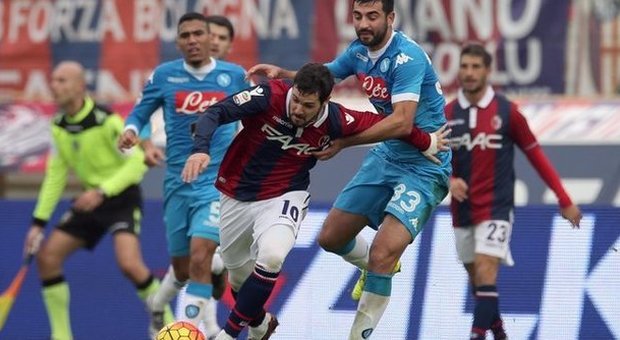 Bologna-Napoli 3-2, vortice di emozioni Milan da sbadigli, 0-0 contro il Carpi
