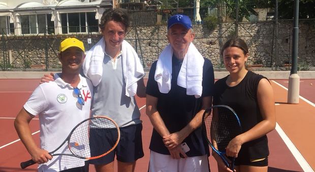 Capri: grandi nomi dello sport e dell'imprenditoria al Tennis Club di Capri