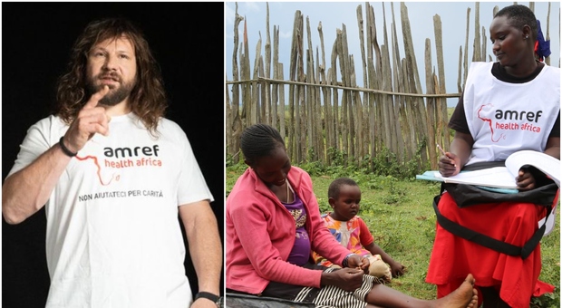 Castrogiovanni in Africa con l'Amref: il leggendario azzurro del rugby nella serie "Diritti alla meta" per aiutare i i più poveri