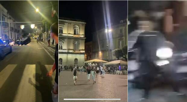 Nola, litiga con la fidanzata e con l'auto investe pedoni in piazza Duomo: almeno sette feriti