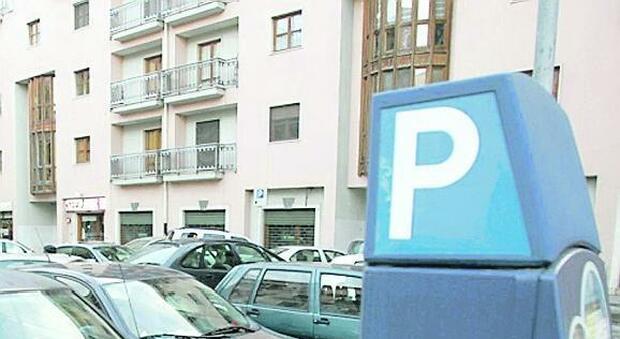 Un parcheggio di Avellino