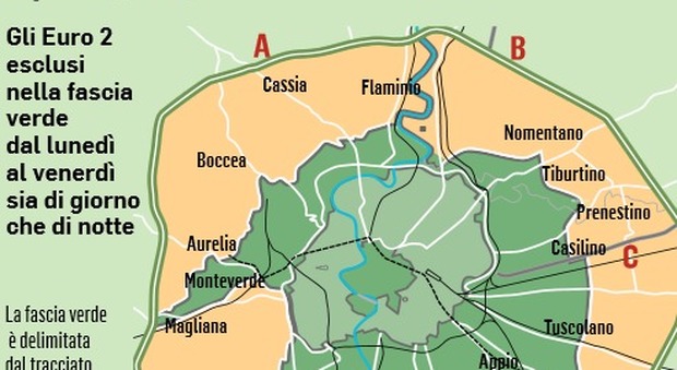 Roma, da oggi stop alle Euro 2: 160 mila a piedi