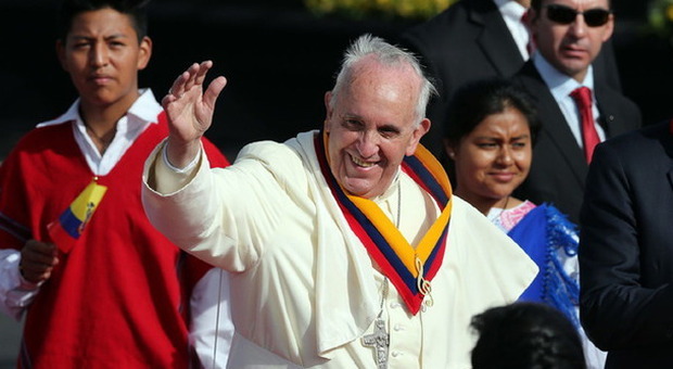 Il Papa è in Ecuador: via al viaggio più lungo del pontificato