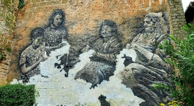 murales a Capranica