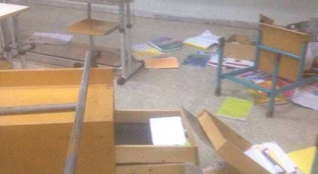 Scuola, vandali ad Aldifreda: danni alla sede e istituto chiuso dal sindaco