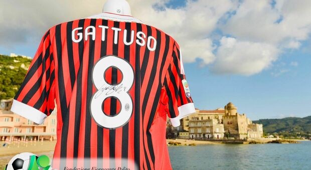 Nel Museo del Calcio la maglia di Gattuso «messaggio di speranza»