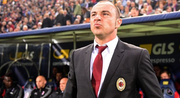 Cristian Brocchi, allenatore del Milan
