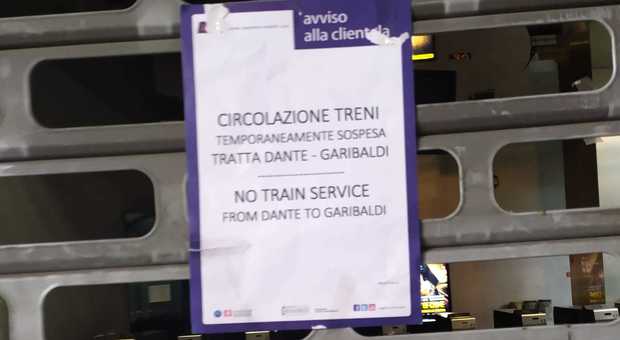 Napoli, dopo le feste tornano gli stop alla metro: corse limitate alla tratta Piscinola-Dante