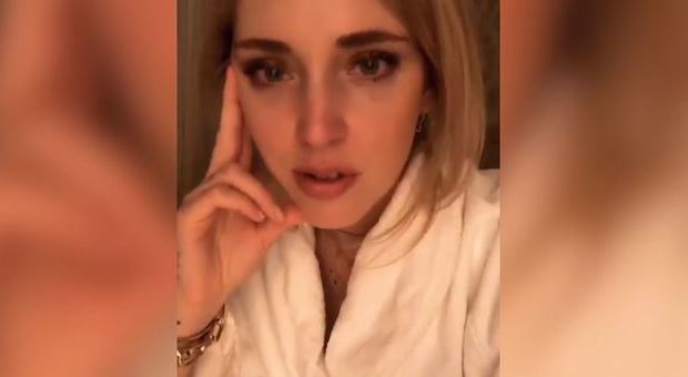 Chiara Ferragni piange su Instagram: «Scusate saranno gli ormoni»