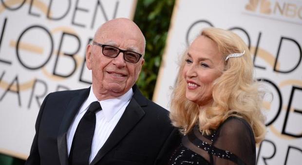 Rupert Murdoch sposa Jerry Hall, l'annuncio sul Times