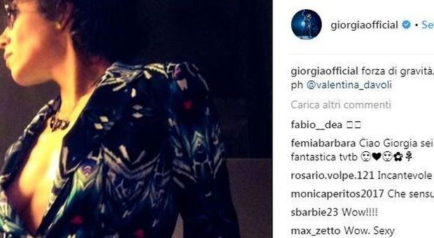 Giorgia supersexy su Instagram: e i fan apprezzano