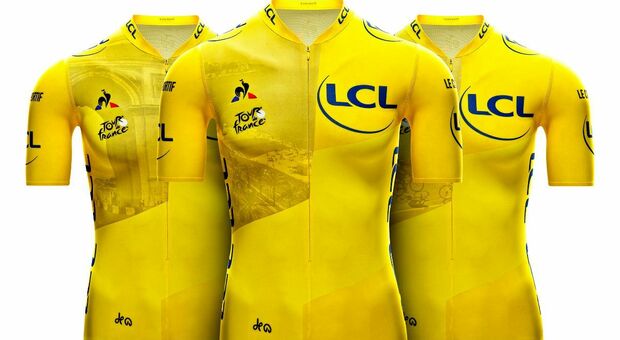 Tour de France, presentata la nuova maglia gialla: sarà di tre tipi