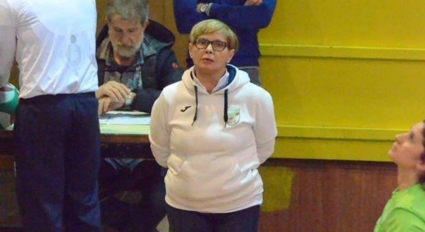 L'allenatrice Maria Grazia Angeletti