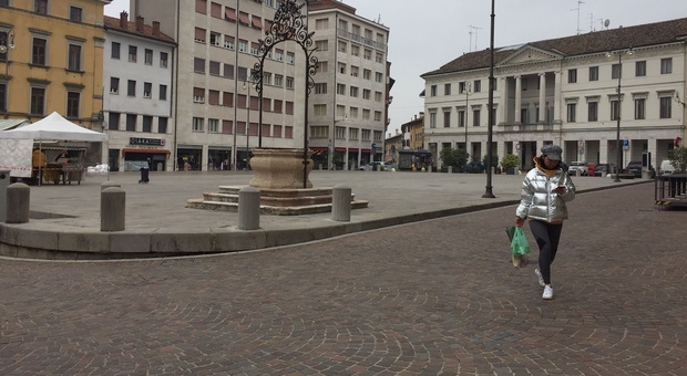 Viabilità modificata in centro a Udine