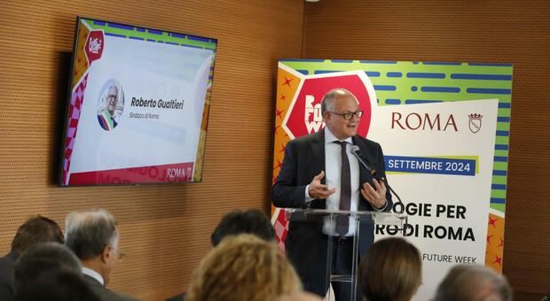 Il sindaco di Roma, Roberto Gualtieri