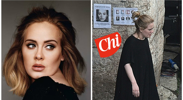 Ecco Adele, prima e dopo il trucco Il fotoconfronto è davvero impietoso