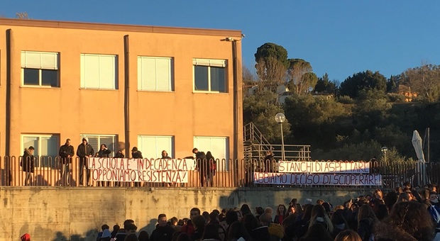 Studenti in sciopero a Poggio Mirteto