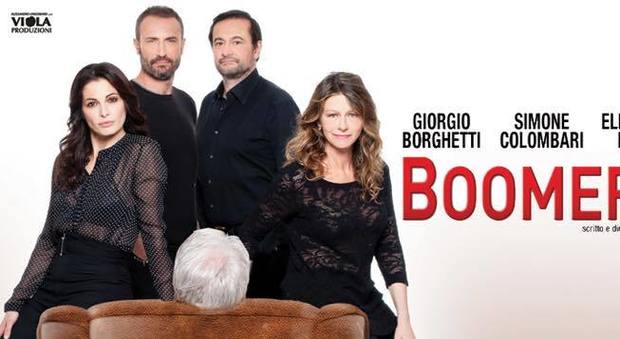 Sala Umberto, ecco 'Boomerang': Amanda Sandrelli, Giorgio Borghetti e i parenti serpenti