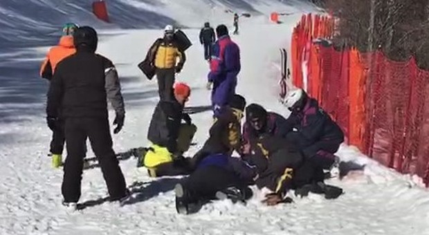 Cade sugli sci e perde conoscenza: paura per un ragazzino di 12 anni